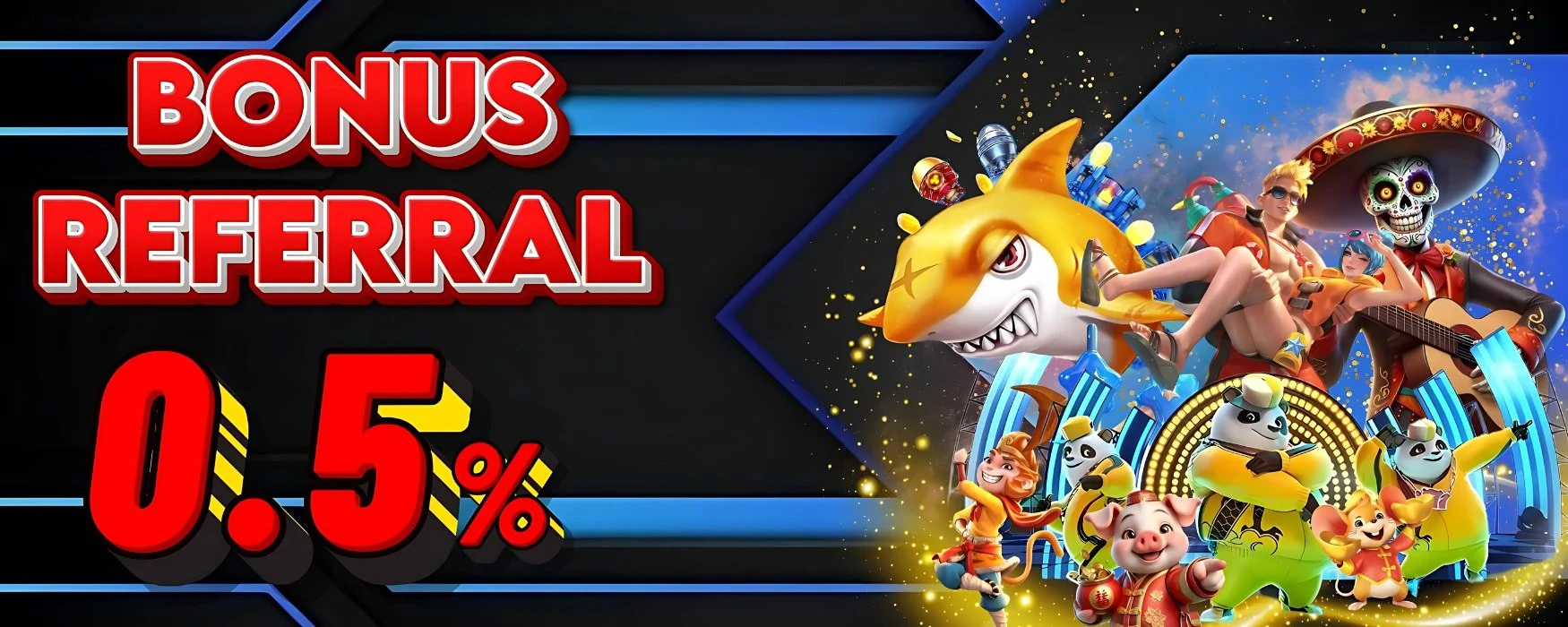 bonus referal 0.5%